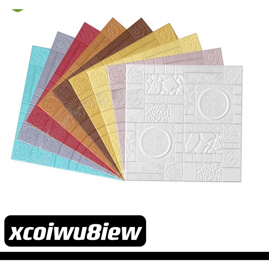 Wallpaper dinding tebal 70cm 6mm, stiker batu, dekorasi kamar tidur yang indah