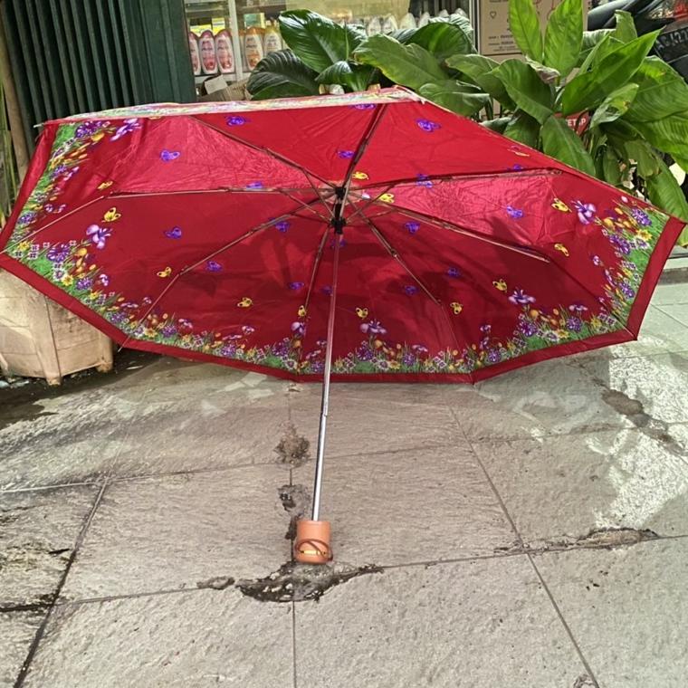 Payung Lipat 3 Motif Bunga JANSEN Umbrella Murah "ALL.21De22ᶠ"