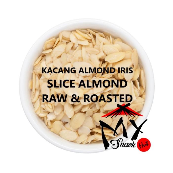 

Kacang Almond Slice 50Gr - Almonds Iris Dengan Tanpa Kulit Skin Flakes Best Seller