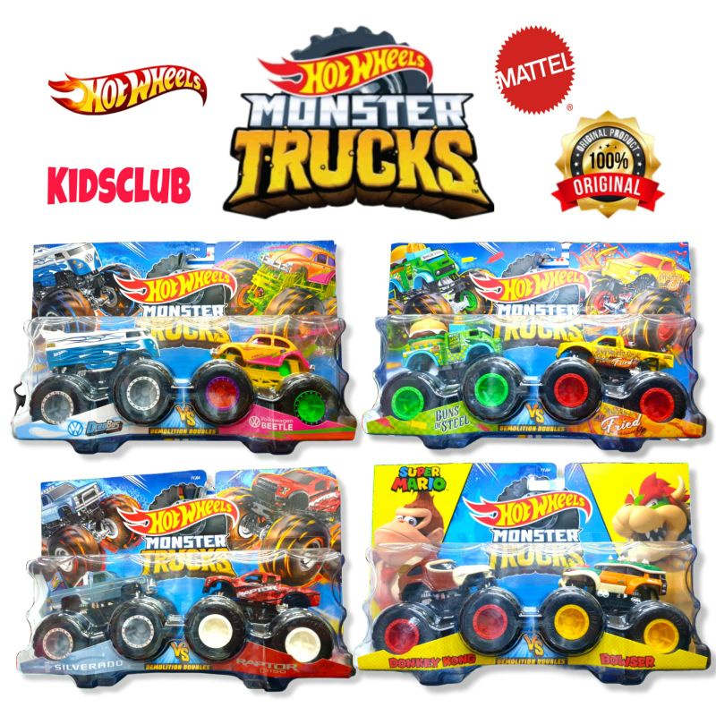 Howheels Monster Truck isi 2.Maianan anak-anak dan koleksi.seri terbaru FREE BUNGKUS KADO