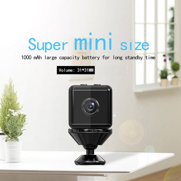 Camera X6 X5 A9 Kamera IP Mini WiFi Kamera Olahraga HD 1080P Pengawasan Keamanan Nirkabel Baterai Bawaan Penglihatan Malam Kamera Mikro Rumah Pintar