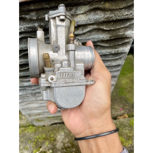 Karbu pwk uma mulus racing 28 bekas pemakaian utuh langsam