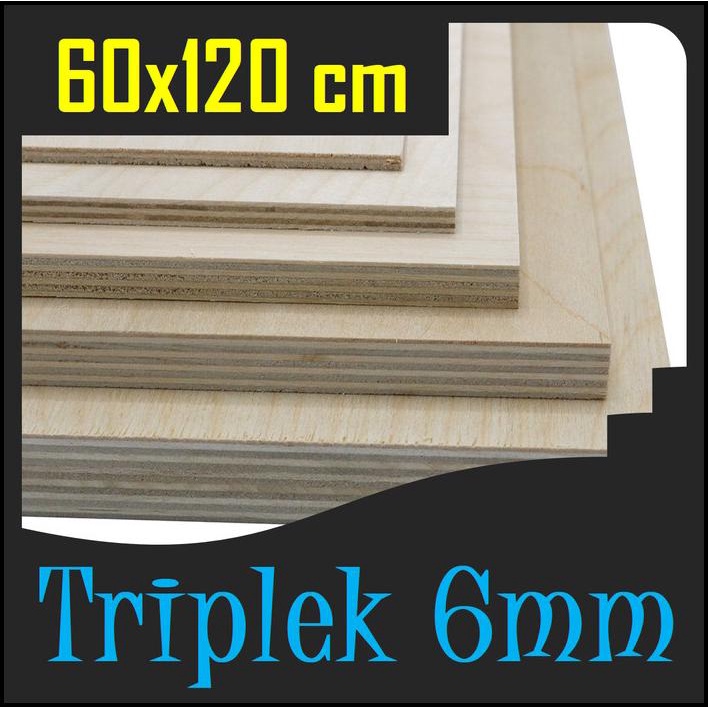 Triplek 6Mm 120X60 Cm | Triplek 6 Mm 60X120Cm | Triplek Grade A