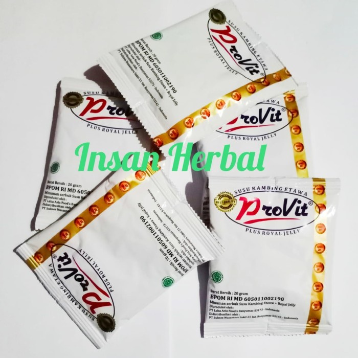 

(BISA COD ) PROVIT SUSU KAMBING ETAWA 1 BOX ISI 10 sachaet