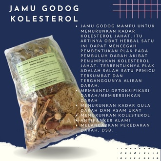 Jamu Godog Khusus Kolesterol. Khasiat Alami Obat Tradisional