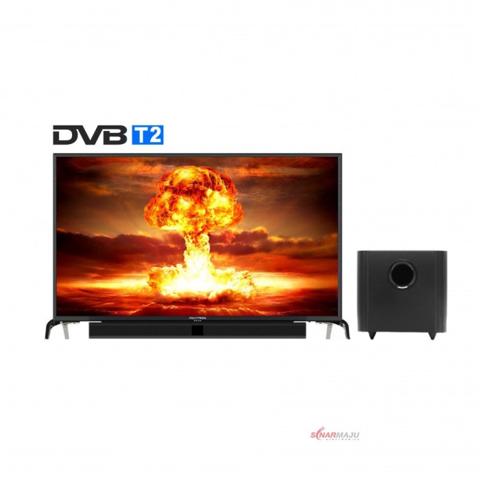 $$$$] Polytron LED Digital TV 43 Inch 43BV1558 + Soundbar Soundwave