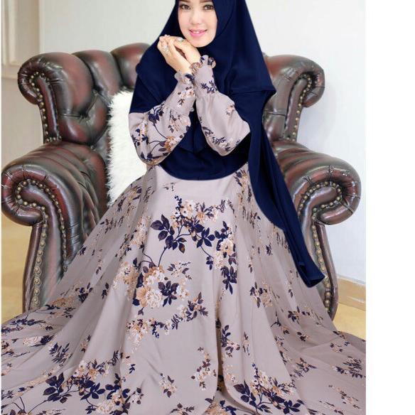 BISA COD ✔️GAMIS SYARI KLOK 4 METER MAXI LISA SERIES WOLFIS BEST SELLER|KD9
