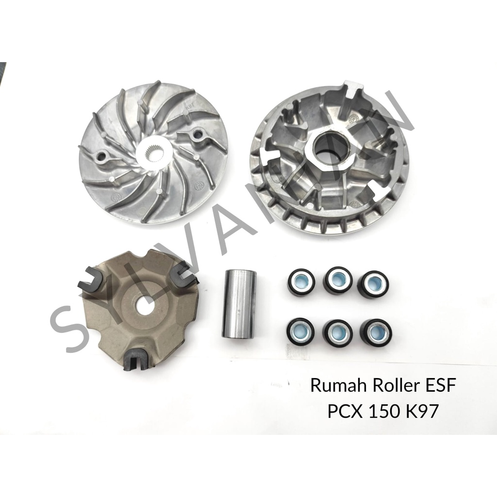 DRIVE PULLEY / RUMAH ROLLER ASSY & KIPAS PCX 150 K97 - PULLEY PULI PULLY DEPAN PCX 150 K97 ESF