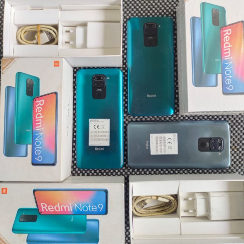 Redmi Note 9 4/64 Second Fullset Ori
