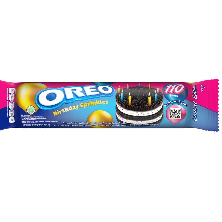 

Model Baru ✧ Oreo Birthday Cake 123.5 Gr - Triple Pack$