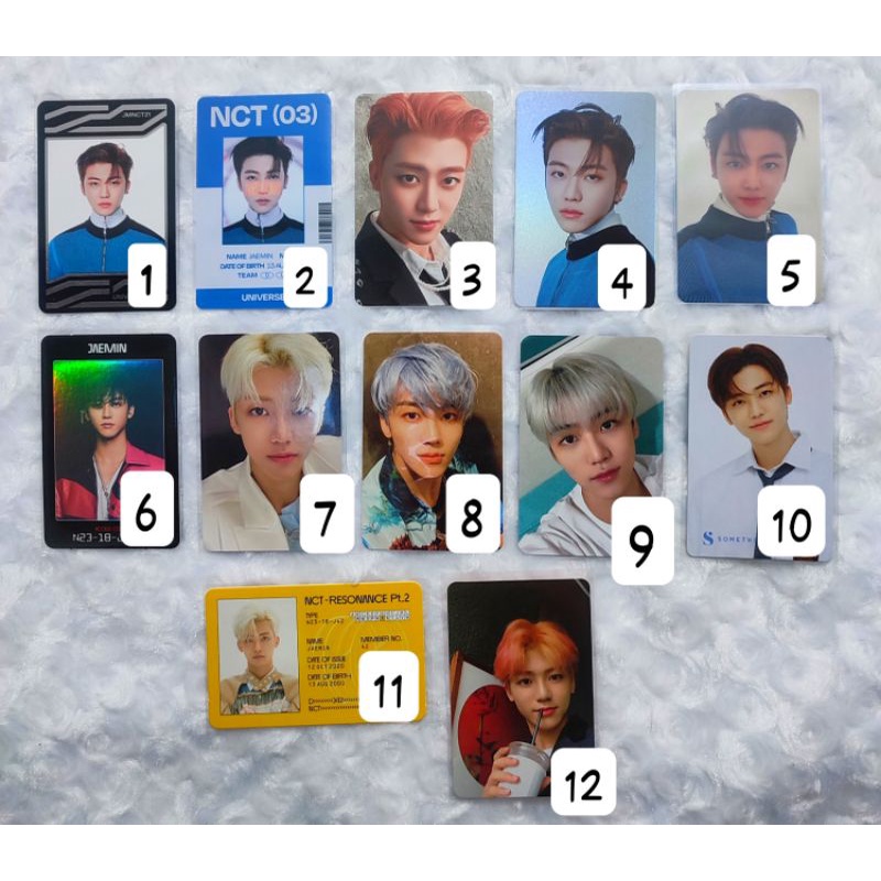 Photocard Jaemin Official