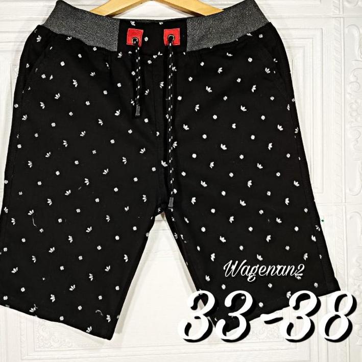 CELANA PENDEK PRIA MOTIF alle 33-38