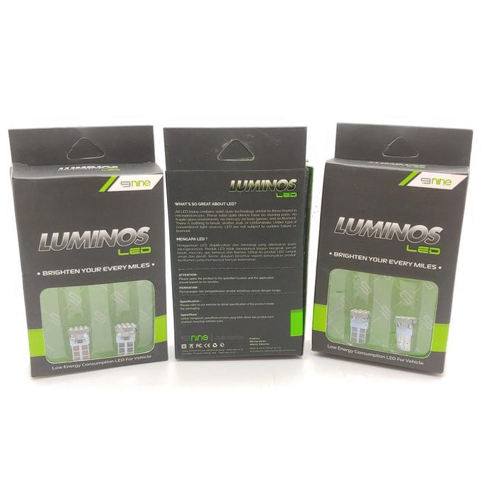 {BISA COD] ASLI Lampu Senja Luminos LED 10 Titik Nmax Aerox Vario 125 Beat Mio Xeon TERLARIS TERPERC