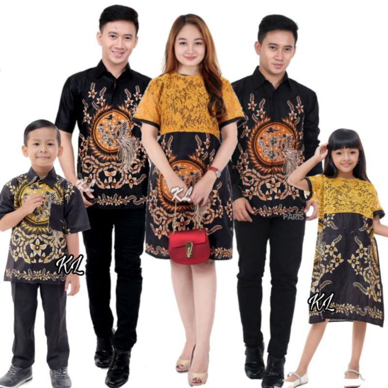 COUPLE BATIK NATAL_SERAGAM BATIK_BAJU KELUARGA_PAKAIAN TRADISIONAL