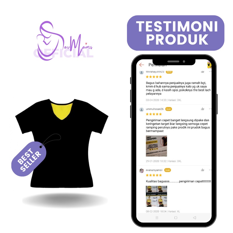 Baju Pelangsing Hot Shaper Cloth Baju Pembakar Lemak Perut Kaos Olahraga Kaos Senam