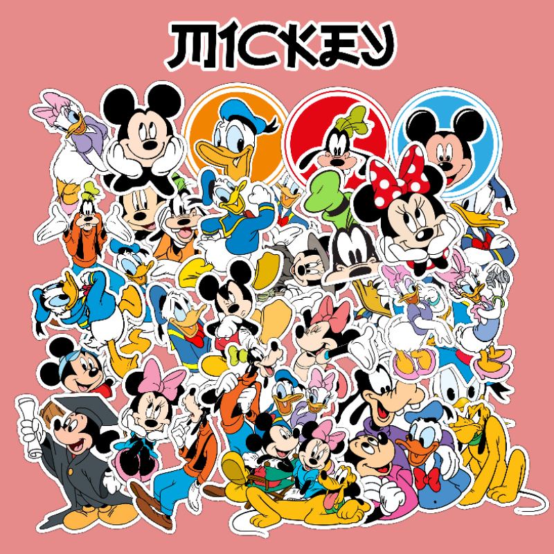 

Sticker Mickey/ Sticker Cartoon / Stiker Anime / Stiker tumblr / stiker unik / Planner
