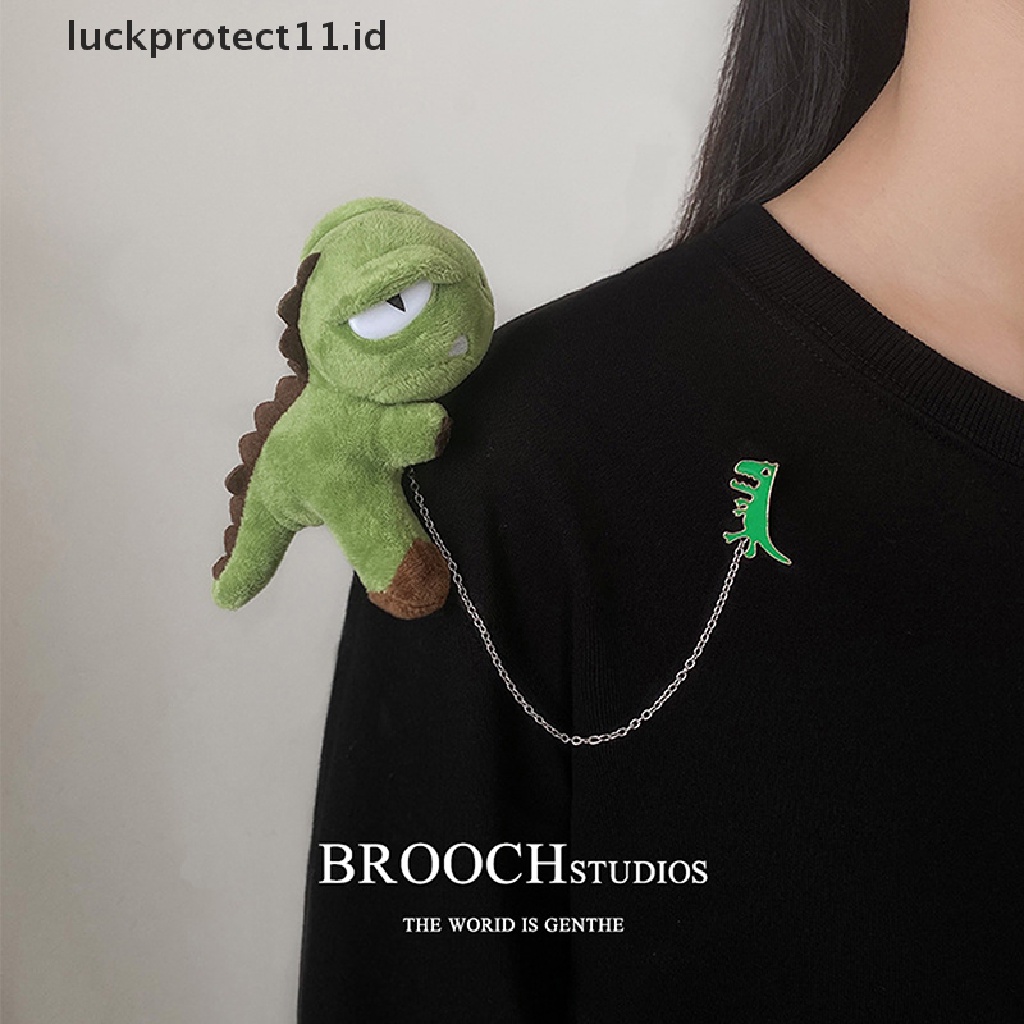 /Fashion Hot//// Boneka Hewan Bros Liontin Kartun Panda Pin Lencana Aksesoris Untuk Pria.