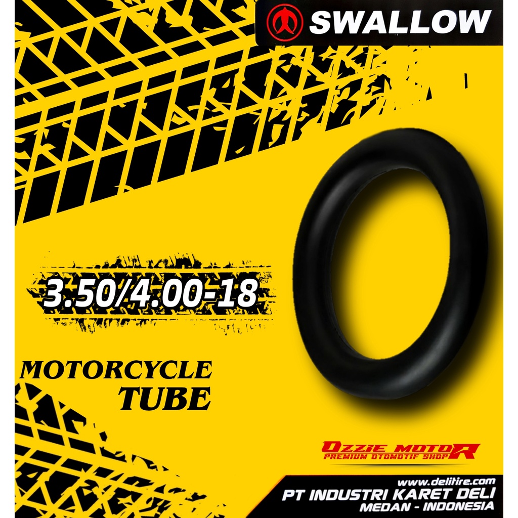 BAN DALAM SWALLOW MOTOR TRAIL &amp; CUSTOM RING 18,19 &amp; 21 UKURAN 2.50-18 | 2.75-18 | 3.00-18 | 3.25-18 | 3.50-18 | 4.00-18 | 4.50-18 | 100/100/18 | 110/100-18 | 2.75-19 | 3.00-19 | 3.25-19 | 3.50-19 | 4.00-19 | 100/90-19 | 110/90-19 | 2.75/3.00-21 | 90/90/21