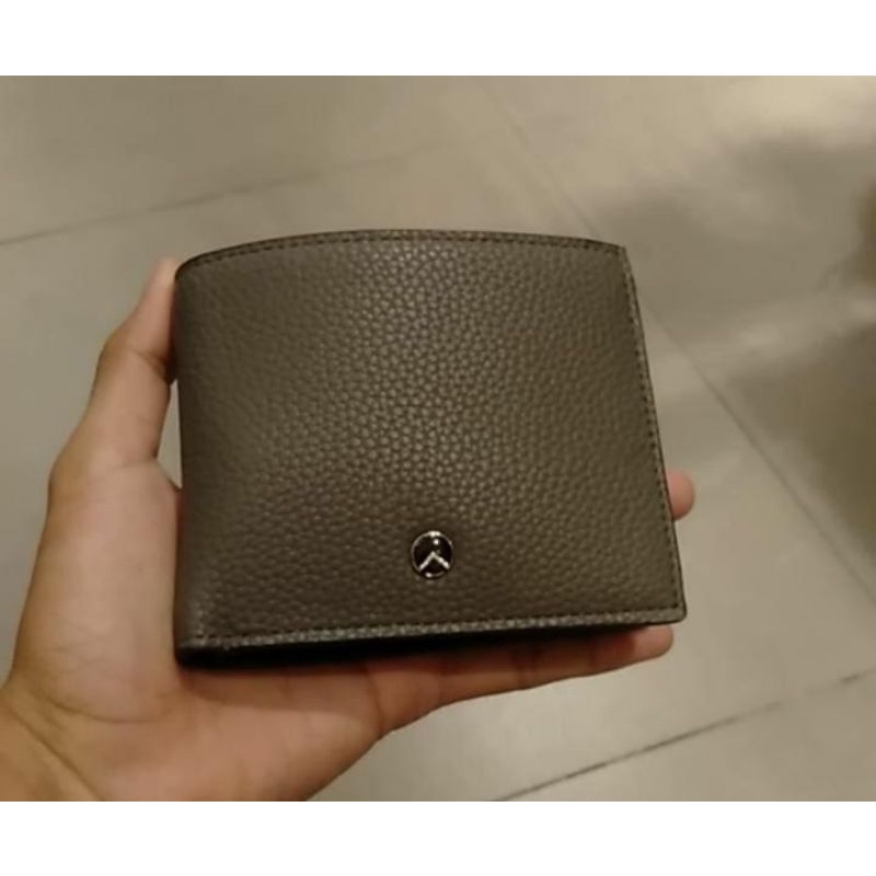 Miniso Men's Litchi Texture Short Soft Wallet