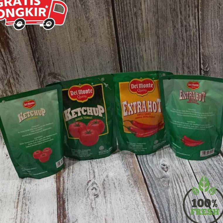 

ま [SIAP KIRIM] SAUS SAMBEL/TOMAT/DELMONTE POUCH 200gr ゥ
