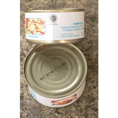 

❦ Fancy Pink Crabmeat in Brine/ Daging Kepiting Rajungan Olahan Kaleng ク