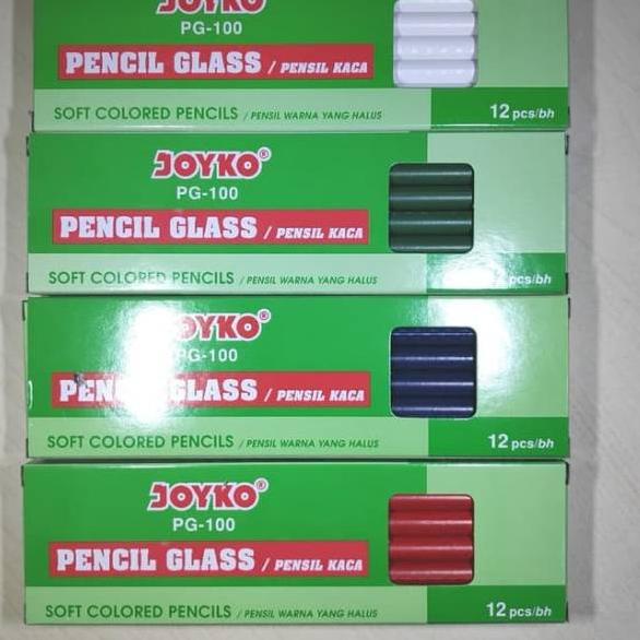 

Ready RII8K Pensil Glass/Pensil Kaca Joyco PG-100 (1 Lusin ) 40 ☈Harga Murah