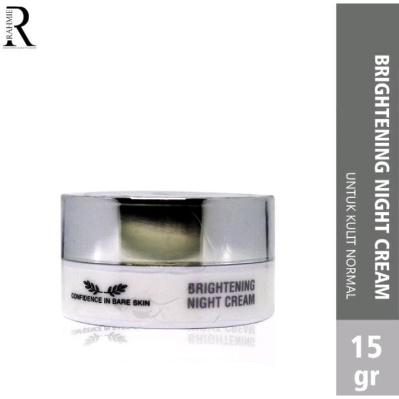 RAHMIE CLINIC HEALTH & BEAUTY CENTER BRIGHTENING NIGHT CREAM 15g