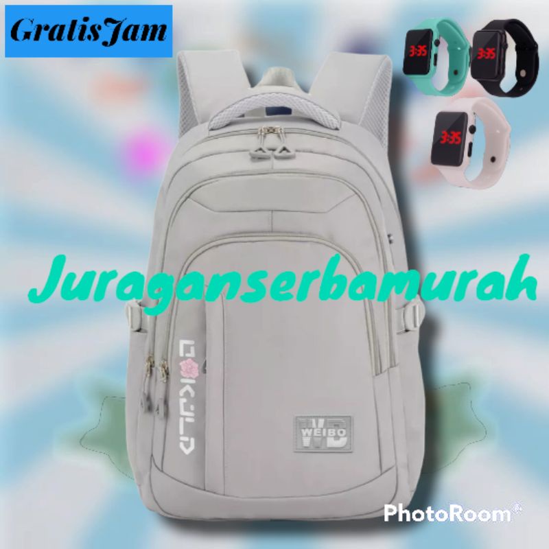 Tas Ransel Sekolah SD SMP ukuran besar Murah