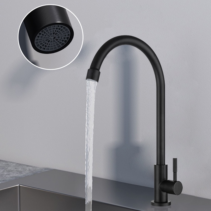 Kitchen Faucet / Kran Angsa Dapur Stainless SUS304 / Cuci Piring Keran / Kran Cuci Piring / Keran Air Sink Pancuran Shower Dapur