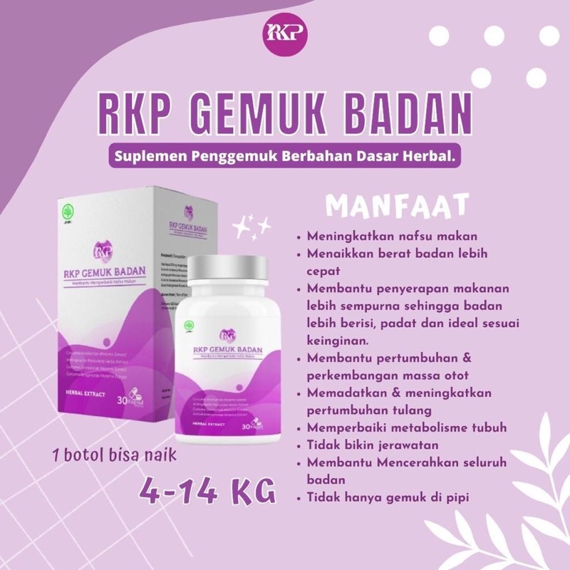 RKP SUPLEMEN GEMUK NEW ( free gift)
