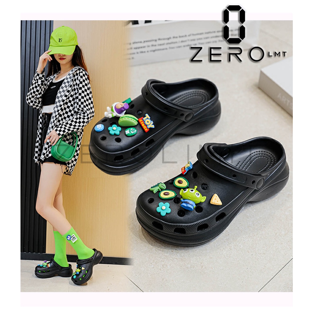 Zerolimit - Fuji - Sandal Fuji Wanita Terbaru Sendal Baim Cewek Karakter Lucu Kekinian Sandal Slip On Rumah Wanita Casual Nyaman