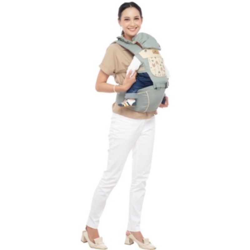 Moms Baby Gendongan Hipseat Bayi 7in1 Panna Series MBG 2032