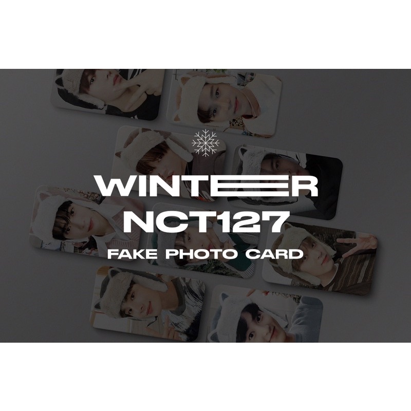 BACA DESKRIPSI NCT 127 WINTER PHOTOCARD PC