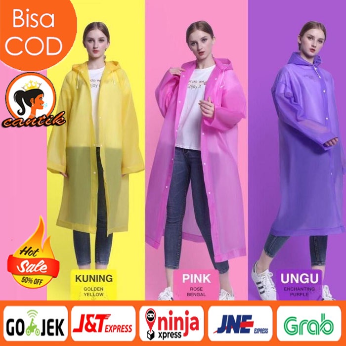 HC Jas Hujan / Jas Hujan Korea / Jas Hujan Fashionable Import / Jas Hujan Termurah &amp; Berkualitas / Jas hujan Reusable / Jas Hujan EVA