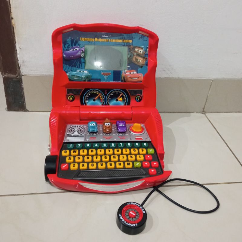 mainan laptop vtech cars preloved