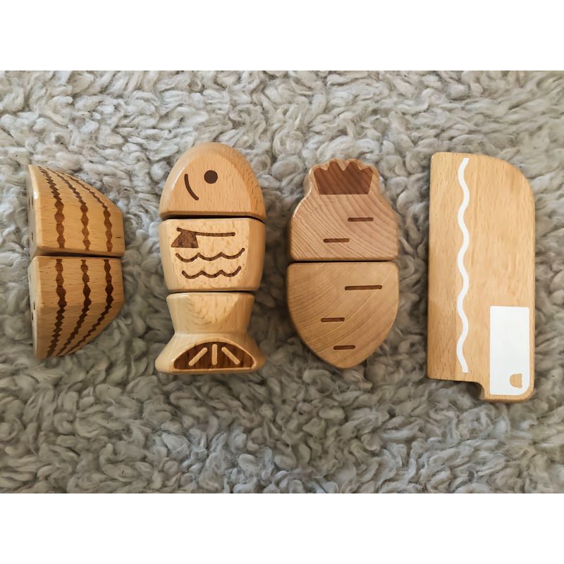 BUAH POTONG KAYU/MAINAN EDUKASI ANAK/SHIMAJIRO