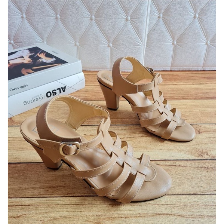 ABBUSHOES Yf 28 sendal hak tahu keronjo mahira 7cm