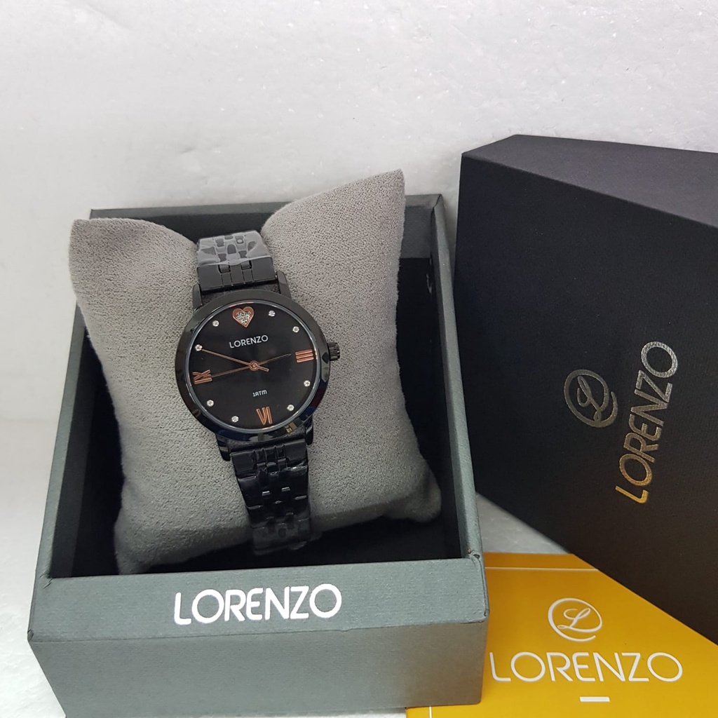 JAM TANGAN WANITA LORENZO 7123L 7123 ORIGINAL FREE BOX