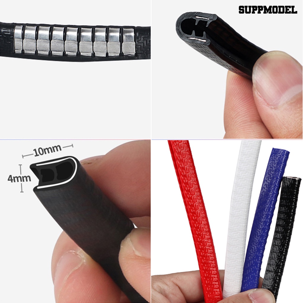 [Dekorasi] Seal Strip Kuat Lengket Anti Lecet Anti-Tabrakan Pengganti Langsung Mobil Noise Reduction Seal Strip Untuk Mobil