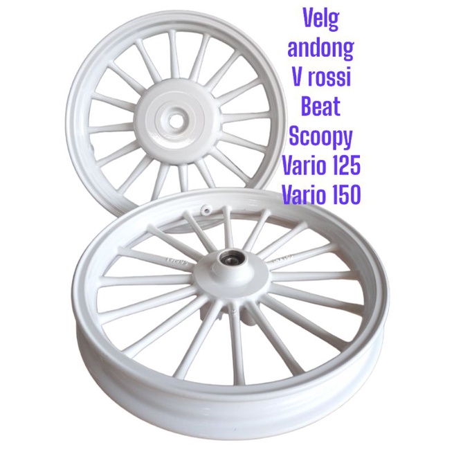 Velg andong putih vario 125 vario 150 beat scoopy
