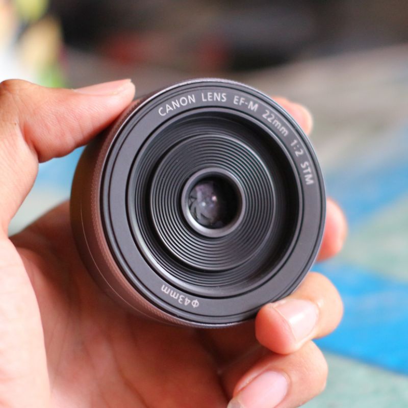 LENSA FIX CANON EF-M 22mm Untuk Mirrorless M1 M10 M100 M3 M5