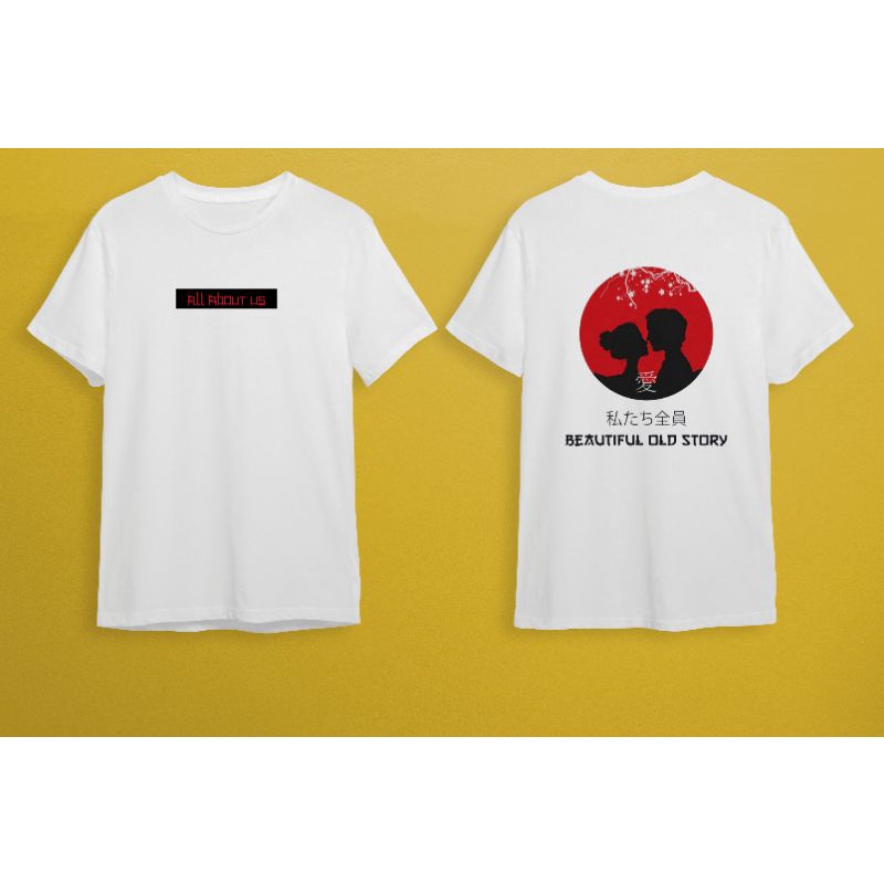 BATHI- Kaos T-Shirt  Beatiful Old Story/BTH 001