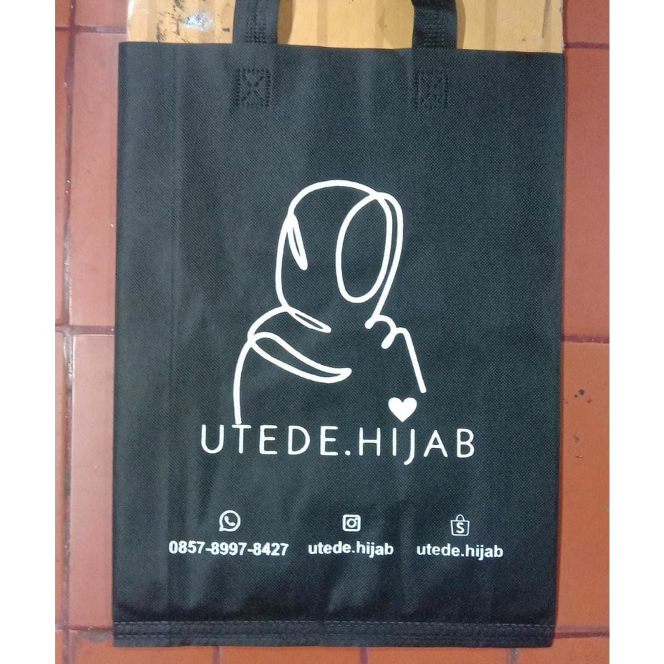 Goodie Bag tali uk 25x35 + Sablon