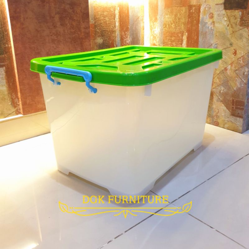 Container Box 75L 75 L 75 Liter Kontainer Plastik 75L 75 L 75 Liter Serbaguna