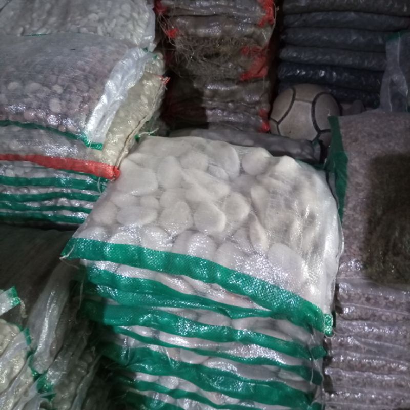 batu koral putih/batu hiasan untuk taman