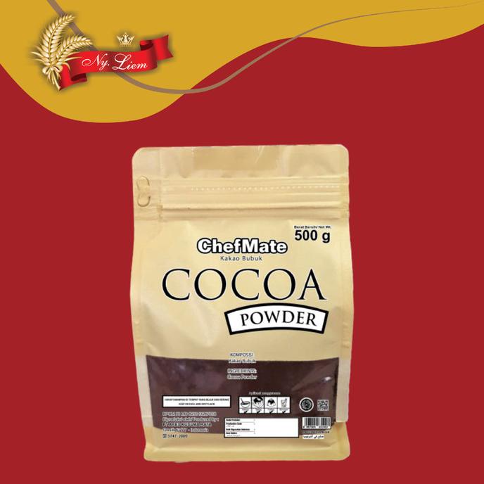 

Chefmate Brown Cocoa Powder / Cokelat Bubuk 500 Gr