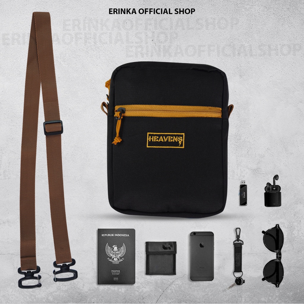 Heavens.bag Slingbag mini distro Heavens original - Tas Selempang Pria Casual Pouch Bag