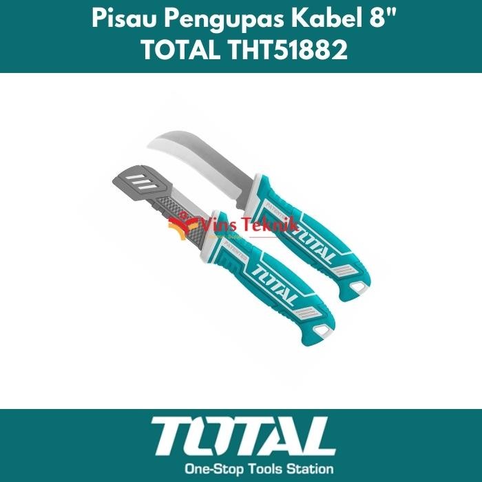 

Total Tht51882 Kabel Stripping Knife Pisau Cupas Pemotong Kabel