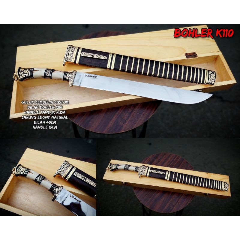 G0L0K sembelih Bohler K110 FREE BOX barang Original