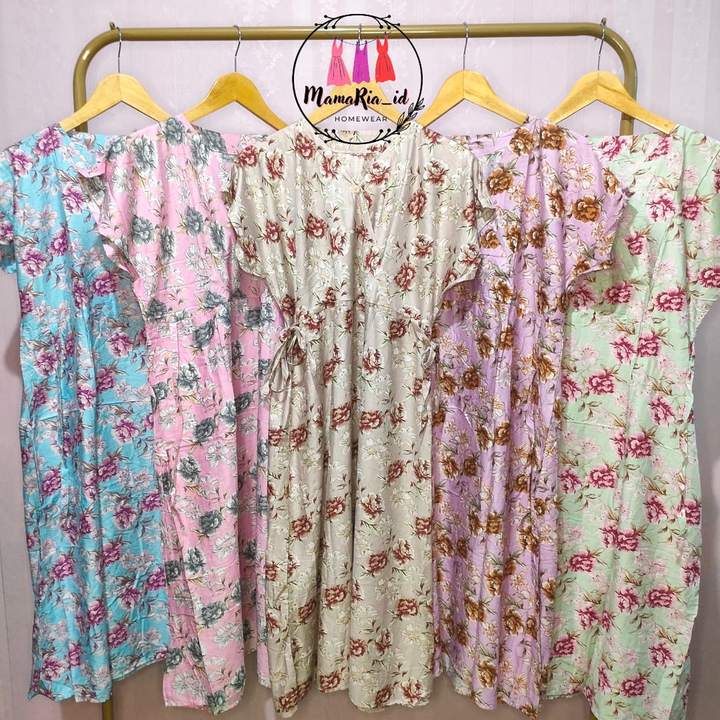 DASTER KIMONO RAYON KEKINIAN / KIMONO DRESS TALI SAMPING KANAN KIRI